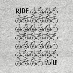 road bike race bike race biker cycling cyclist T-Shirt